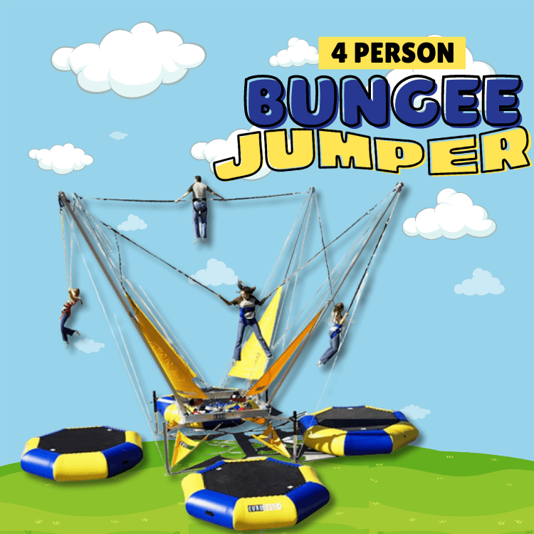 4 Person Bungee Jumper - All About Fun Rentals Southern MN