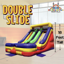 18' Tall Double Slide