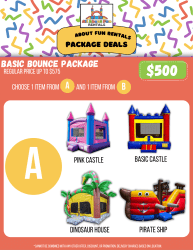 Basic Bounce House Package